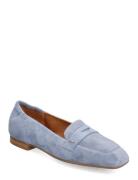 Ballerina Loafers Flade Sko Blue Billi Bi