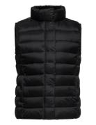 Quilted Gilet Foret Vest Black Mango