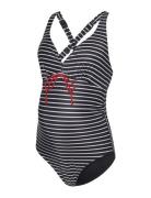 Mlnewjose Stripe Swimsuit Recycled A. Badedragt Badetøj Black Mamalici...