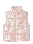 Nkfmastar Vest Foil Foret Vest Pink Name It