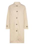 Byamona Mac Coat - Tynd Frakke Beige B.young