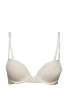 Push Up Plunge Lingerie Bras & Tops Push Up Bras White Calvin Klein