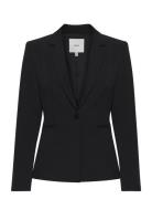 Ihlexi Bl Blazers Single Breasted Blazers Black ICHI