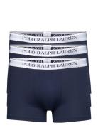 Classic Stretch-Cotton Trunk 3-Pack Boxershorts Blue Polo Ralph Lauren...