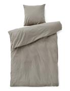 St Bed Linen 140X220/60X63 Cm Home Textiles Bedtextiles Bed Sets Grey ...