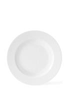Rhombe Soup Plate Home Tableware Plates Deep Plates White Lyngby Porce...