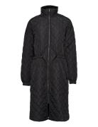 Kasorita Quilted Coat Quiltet Jakke Black Kaffe