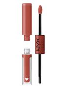 Shine Loud Pro Pigment Lip Shine Lipgloss Makeup Brown NYX Professiona...