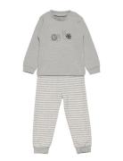 Pyjama Set Pyjamassæt Grey Fixoni