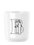 Moomin Abc Kop - B 0.2 L. Home Tableware Cups & Mugs Espresso Cups Whi...