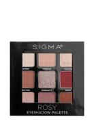 Rosy Eyeshadow Palette Øjenskyggepalet Makeup Multi/patterned SIGMA Be...