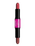 Wonder Stick Dual-Ended Cream Blush Stick Rouge Makeup Red NYX Profess...