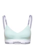 Lght Lined Bralette  Lingerie Bras & Tops Soft Bras Tank Top Bras Gree...