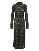 Hilmagz Lace Midi Dress Knælang Kjole Green Gestuz