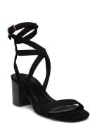 Sandales Cequoia Sandal Med Hæl Black Ba&sh