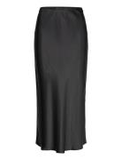 Cc Heart Skyler Mid-Length Skirt Knælang Nederdel Black Coster Copenha...