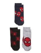 Sb 3P Sock Spiderman Sokker Strømper Multi/patterned Lindex