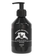 Hair & Body Wash Licorice Shower Gel Badesæbe Nude Beard Monkey