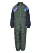 Tndana Jumpsuit Outerwear Coveralls Shell Coveralls Khaki Green The Ne...