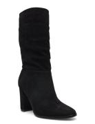 Artizan Ii Suede Boot Lange Støvler Black Lauren Ralph Lauren