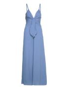 Verona Midi Dress Knælang Kjole Blue Faithfull The Brand