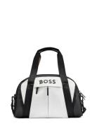 Stormy_Holdall Skuldertaske Taske White BOSS