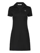 Milano Utility Dress Kort Kjole Black Calvin Klein Jeans