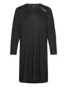 Vlucca, L/S, Abk Dress Knælang Kjole Black Zizzi