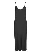 Sasharon Strap Dress 14905 Knælang Kjole Black Samsøe Samsøe