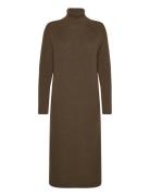 Heavy Knit Dresses Knælang Kjole Brown Marc O'Polo