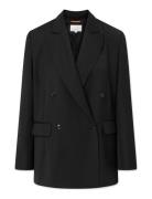 Melrose Blazers Double Breasted Blazers Black Naja Lauf