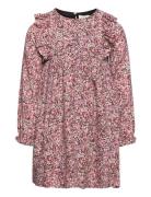 Dress Small Flower Dresses & Skirts Dresses Casual Dresses Long-sleeve...