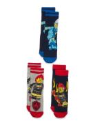 Lwaris 111 - 3-Pack Socks Sokker Strømper Multi/patterned LEGO Kidswea...