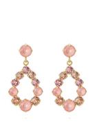 Mini Delia Earrings Ørestickere Smykker Pink Caroline Svedbom