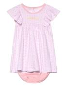 Jc Aop Dress & Knicker & Bow Set Dresses & Skirts Dresses Baby Dresses...