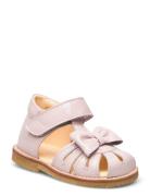 Sandals - Flat - Closed Toe Shoes Summer Shoes Sandals Pink ANGULUS