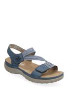 Rieker Ladies' Sandals 64870-14 Blue Flade Sandaler Blue Rieker