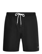 Bs Bahia Regular Fit Swim Shorts Badeshorts Black Bruun & Stengade