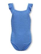 Kogtropez Structure Swimsuit Acc Badedragt Badetøj Blue Kids Only