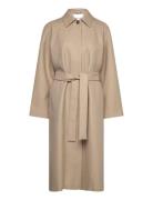 Sada Trench Coat 15201 Trenchcoat Frakke Beige Samsøe Samsøe