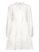 Ida Dress Kort Kjole White A-View