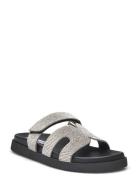 Missile-R Sandal Flade Sandaler Silver Steve Madden