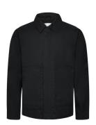 Waxed Cotton Worker - Black Tynd Jakke Black Garment Project