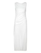 Sahira Dress 15155 Knælang Kjole White Samsøe Samsøe