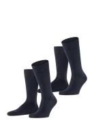 Happy 2-Pack Everyday Casual Underwear Socks Regular Socks Navy Falke