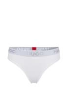 Thong Sporty Logo G-streng Undertøj White HUGO