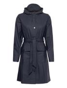 Curve Jacket Outerwear Rainwear Rain Coats Blue Rains