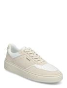 Cph1M Leather Mix White/Grey Low-top Sneakers Beige Copenhagen Studios