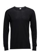 Jbs T-Shirt Long Sleeve Wool. Tops T-Langærmet Skjorte Black JBS