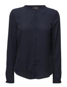 Cyler Shirt Tops Blouses Long-sleeved Blue Modström